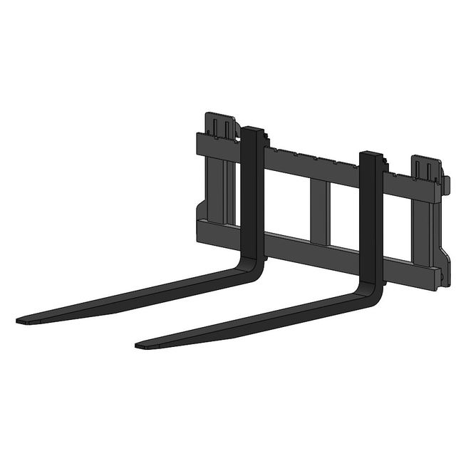 Leve Palette 1.2T Fourche 1200 Type Attelage John Deere 300C/400/400C référence fournisseur 450344